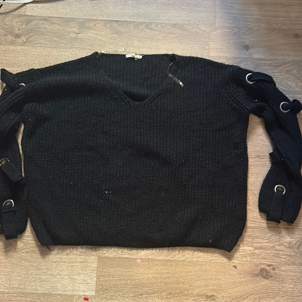 Black sweater